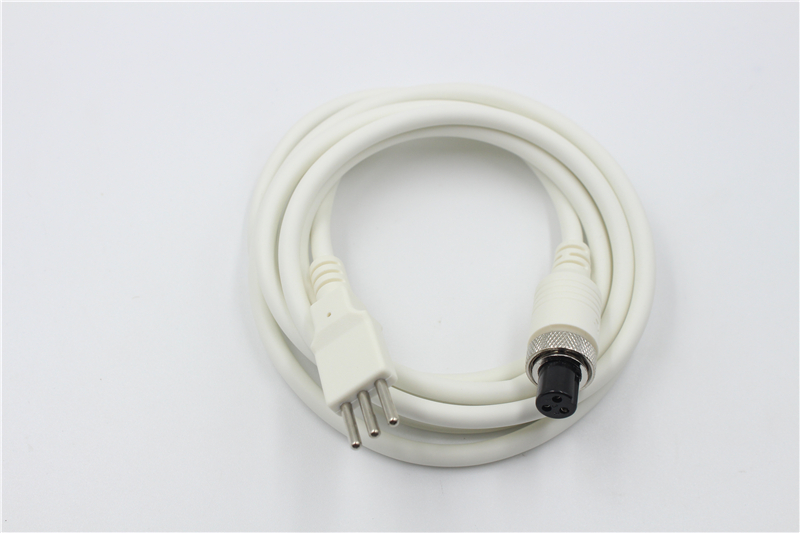 Medical lead wire 3pin M12 cable assembly