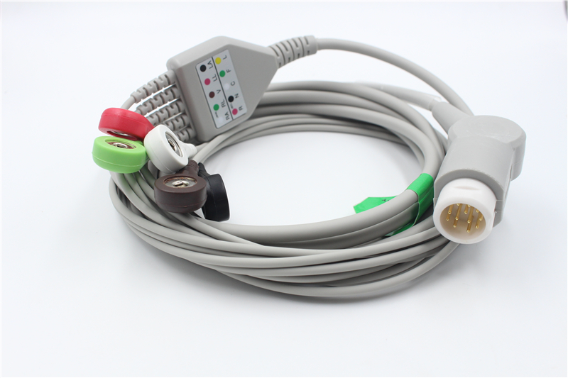 Connector vm6 MP20 mp30 mp40 monitor cardiac conductance cable