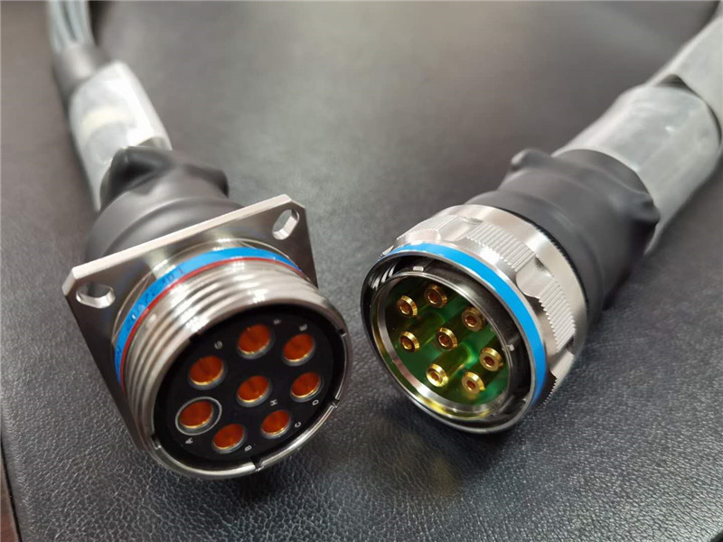 M40 high current connector 30A hybrid waterproof connector
