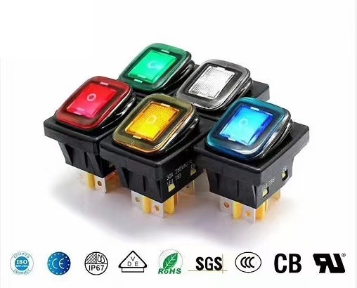 10A switch luminous connector