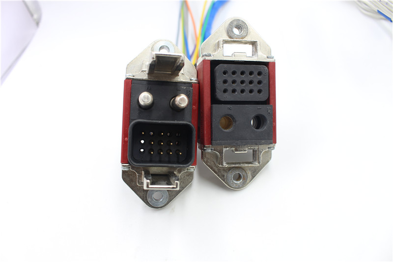 Hybrid Power 80A and signal 5A connector 2+16pins