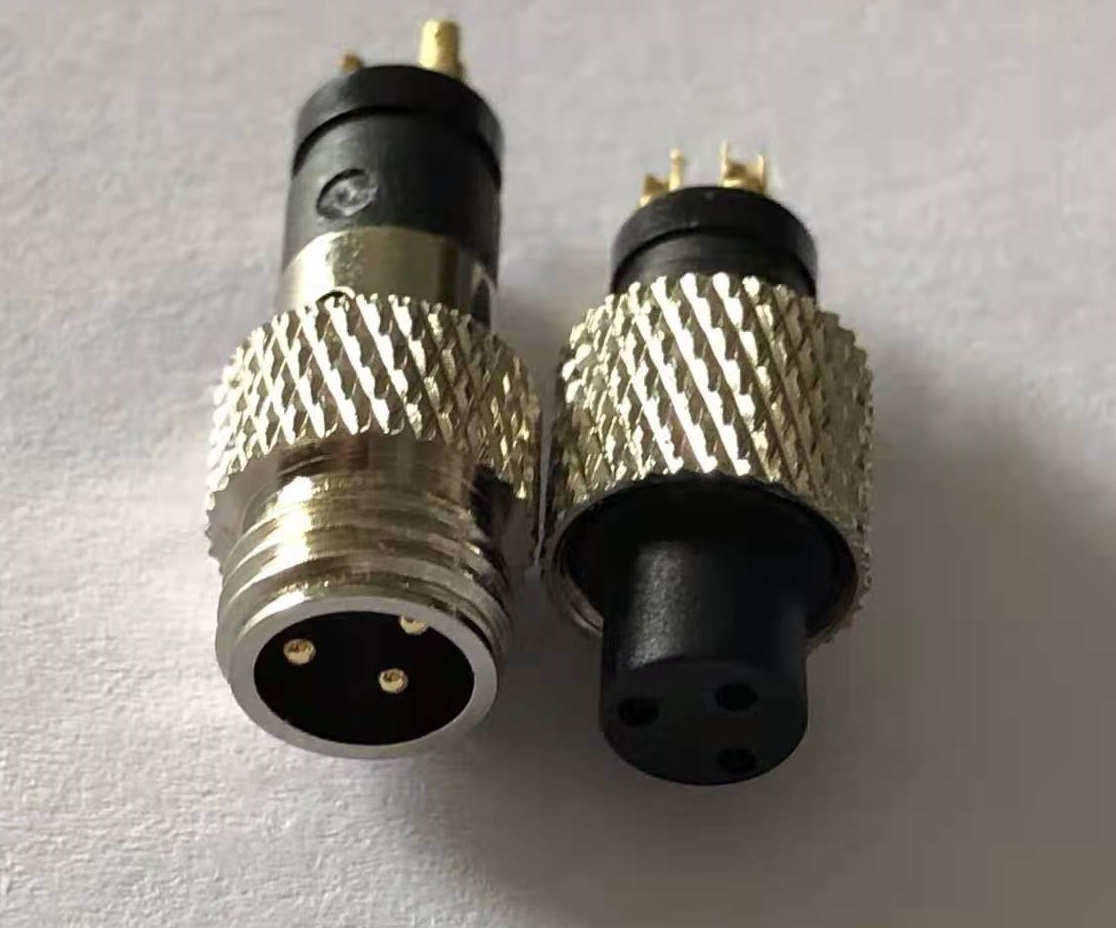 Industrial M8 connector 3pin waterproof connector