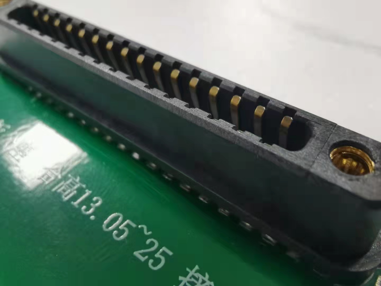 PCBA connector 32pins board to board waterproof connector with 40A power supply