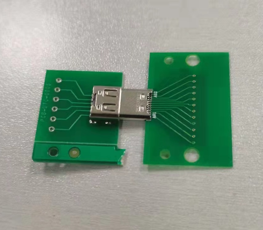 USB TYPE C FULL PIN MALE AND FEMALE PCB TEST CONNECTOR
