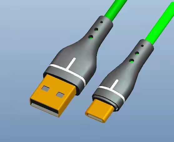 USB TO USB C industrial signal cable assembly USB3.1