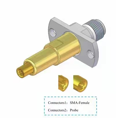 Coaxial connector SMA female metal test connector
