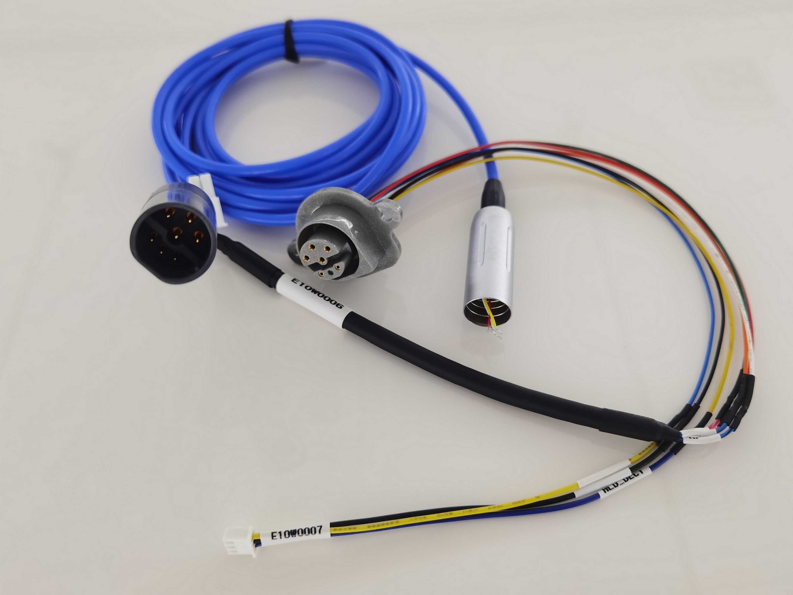 Medical surgical ultrasonic scalpel transducer connector cable