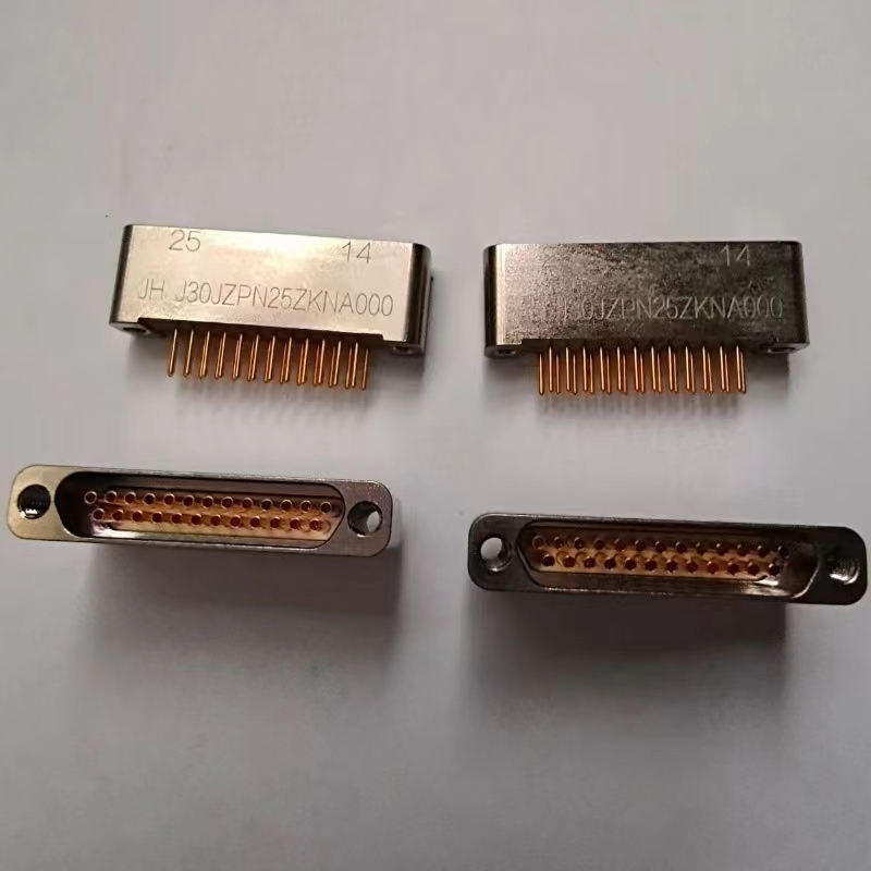 J30J ZPN 25pins Micro rectangular metal connector