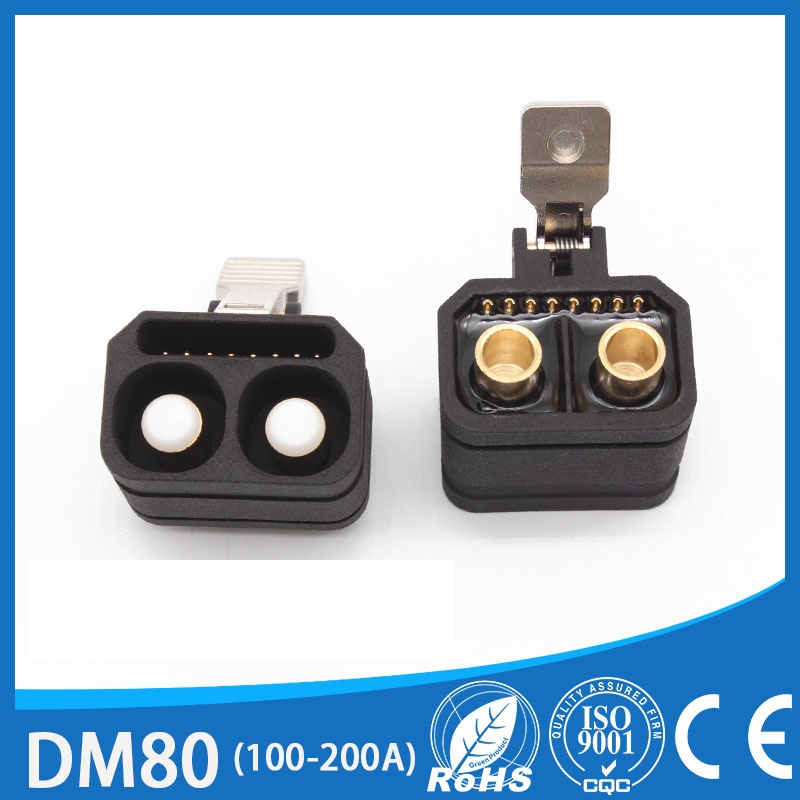 New energy DM80 connector 100A 200A 2+6 connector
