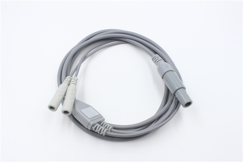 Medical fetal heart rate probe cable assembly