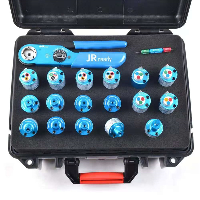 Connector crimping tool car connector tooling