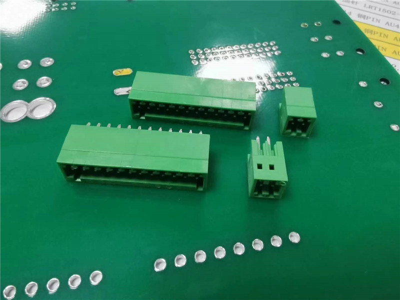 Board to Board molex connector green colour connector PCB 12p 4p 2p