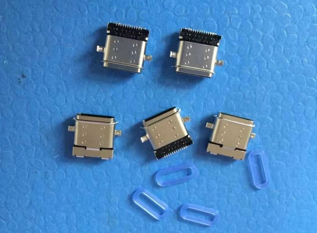 USB 3.0 type C waterproof connector charging base socket 4pin hight power