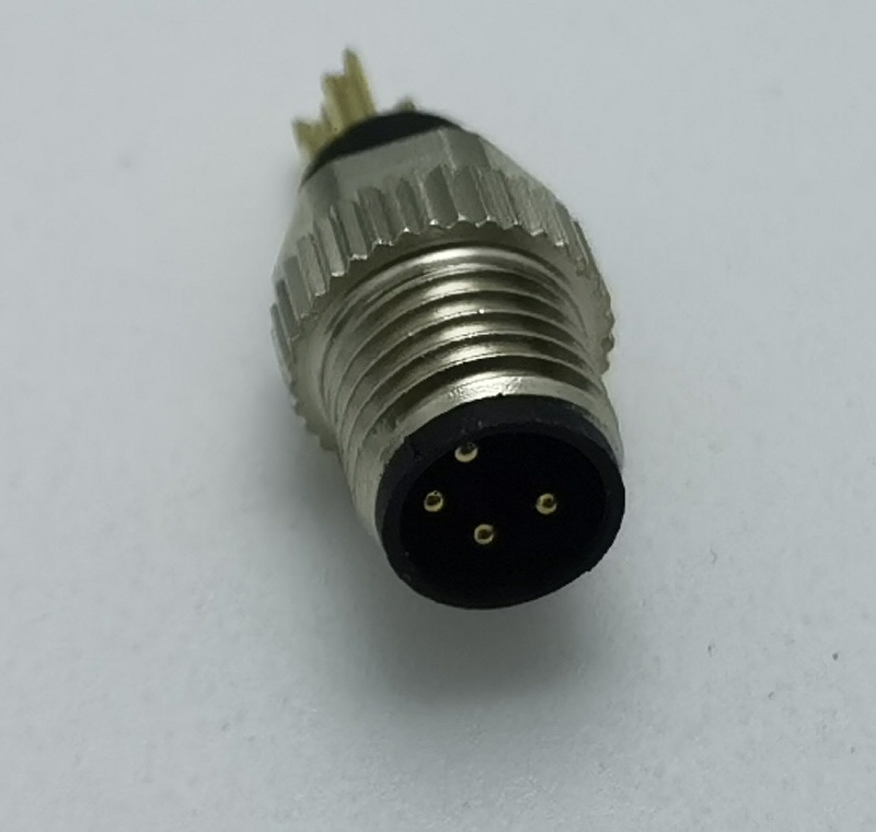M8 connector 4pin without cable male connector