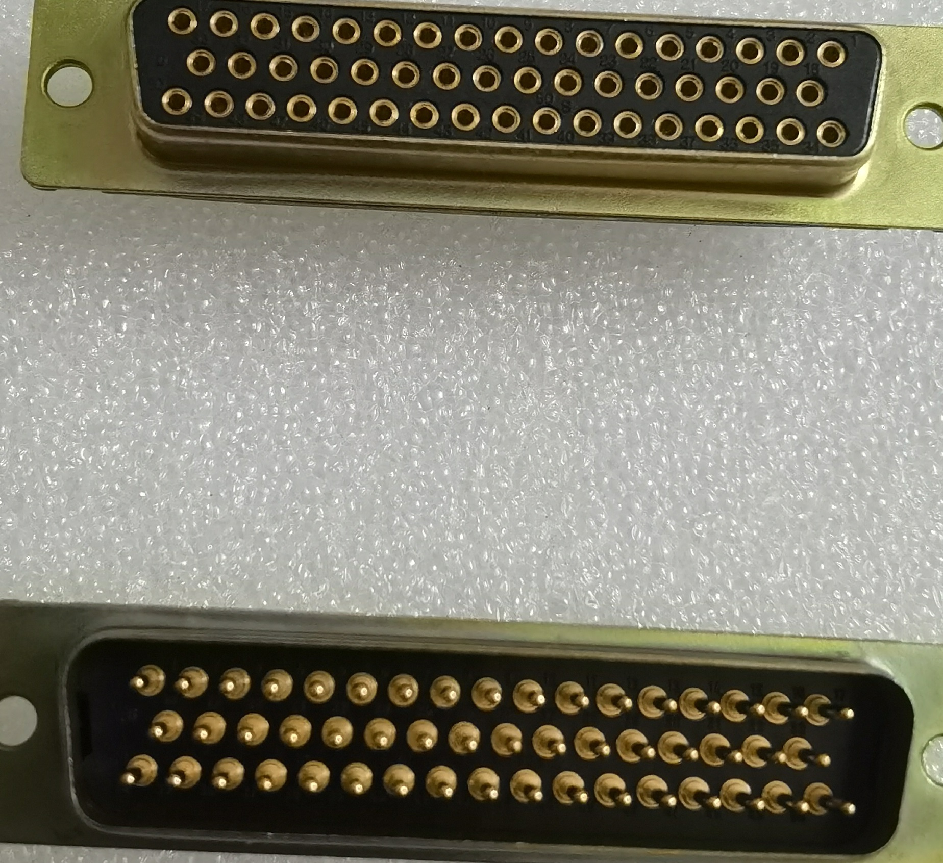 M243083-5F Rectangular connector 50pins公头母头M243081-14F