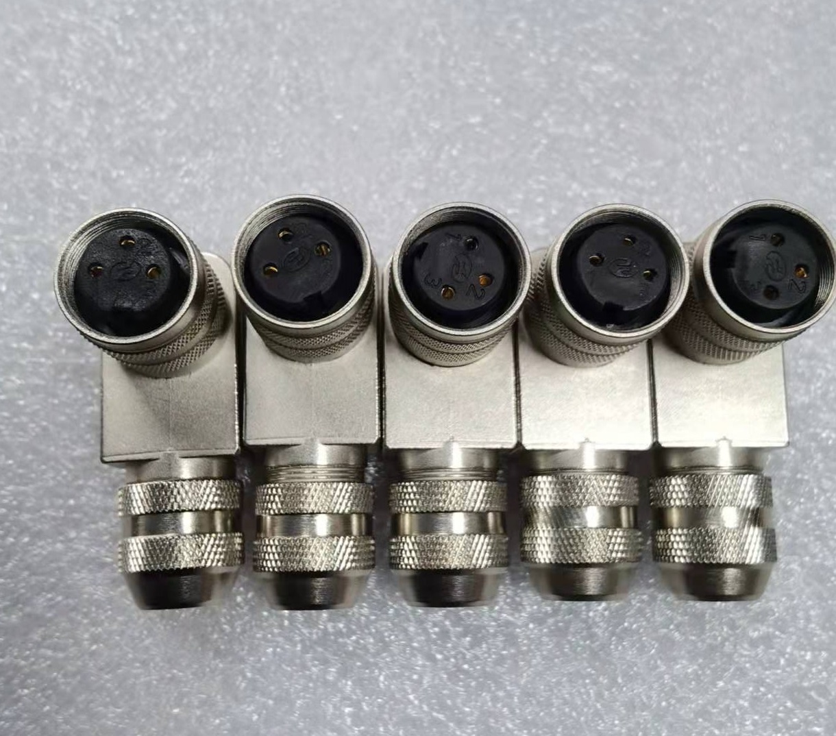 AISG C091 METAL Right angle 90 degrees 3pin female connector