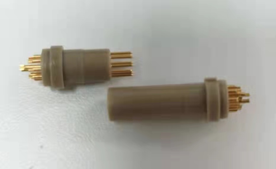 Push pull 0B 10pins female connector insulator