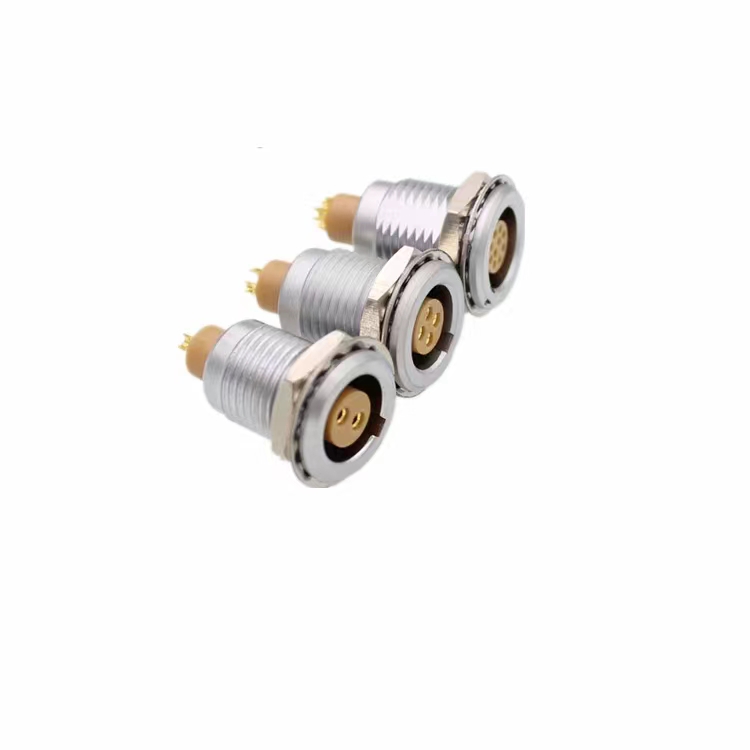 Metal push-pull connector Lemo connector for medical equipment