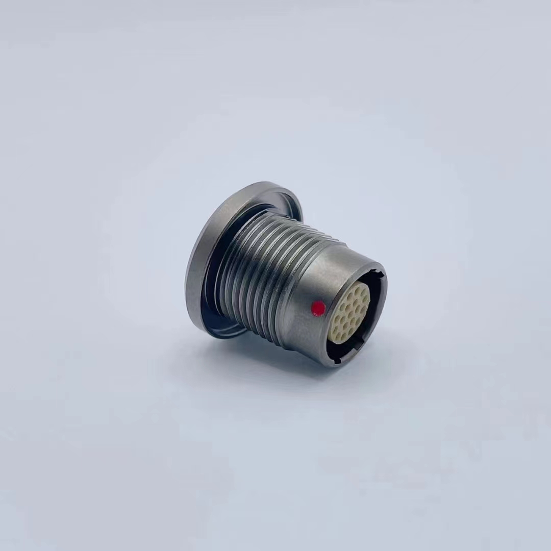 20pins waterproof connector of push pull industrial connector