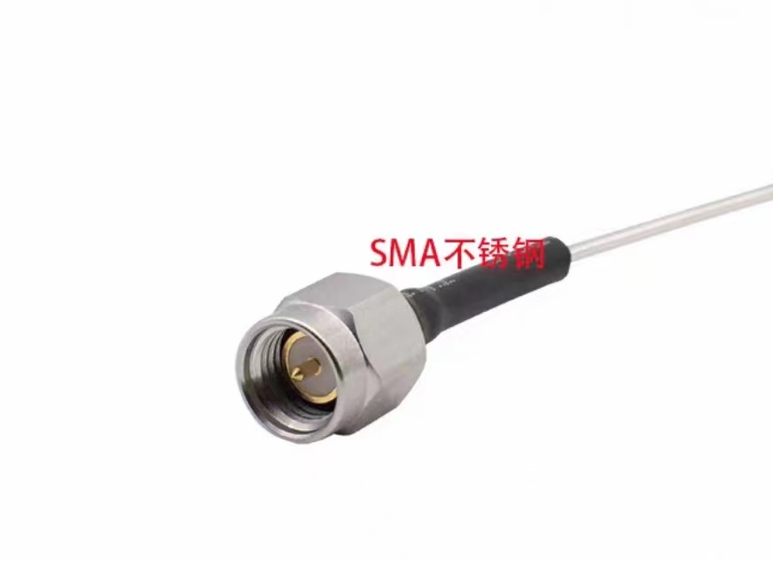SMA stainless steel male to mobile phone Bluetooth Test semi flexible RF cable