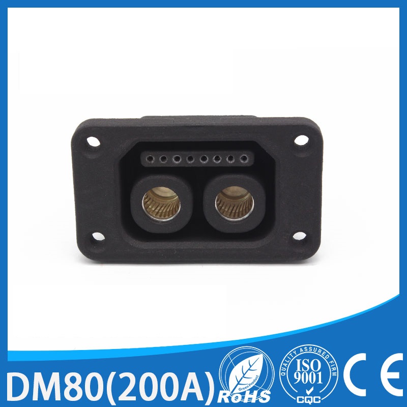 Battery pack 200A 2+8 IP68 connector charging connector